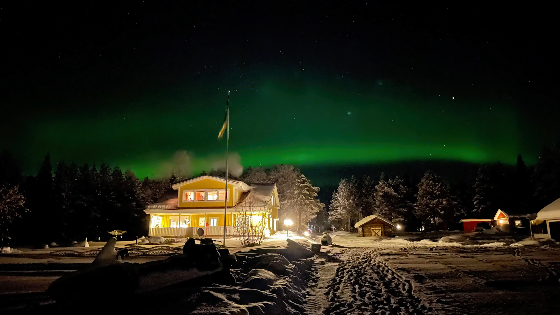 Polarlichter_Nordschweden