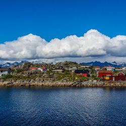 Skarsvag Lofoten Norwegen